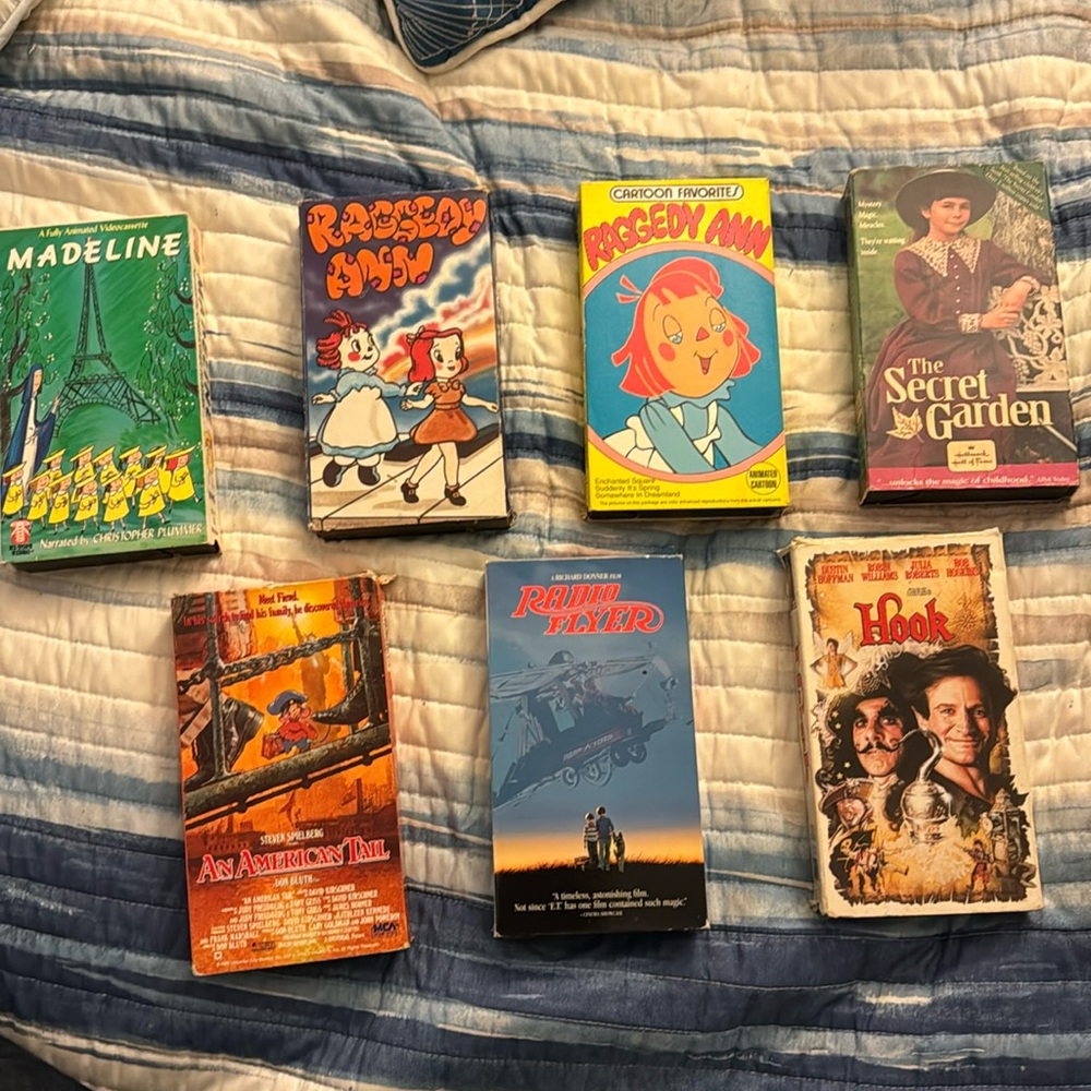 VHS Tapes Movies